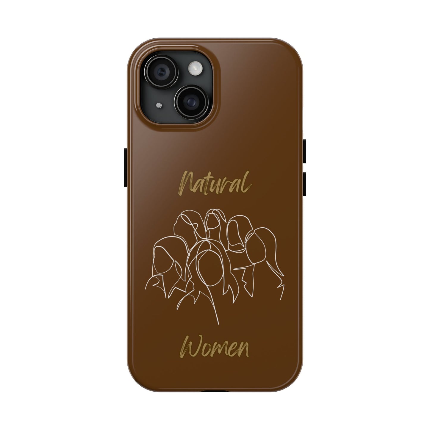 Natural Women Professionals (WL)Tough Phone Cases BROWN
