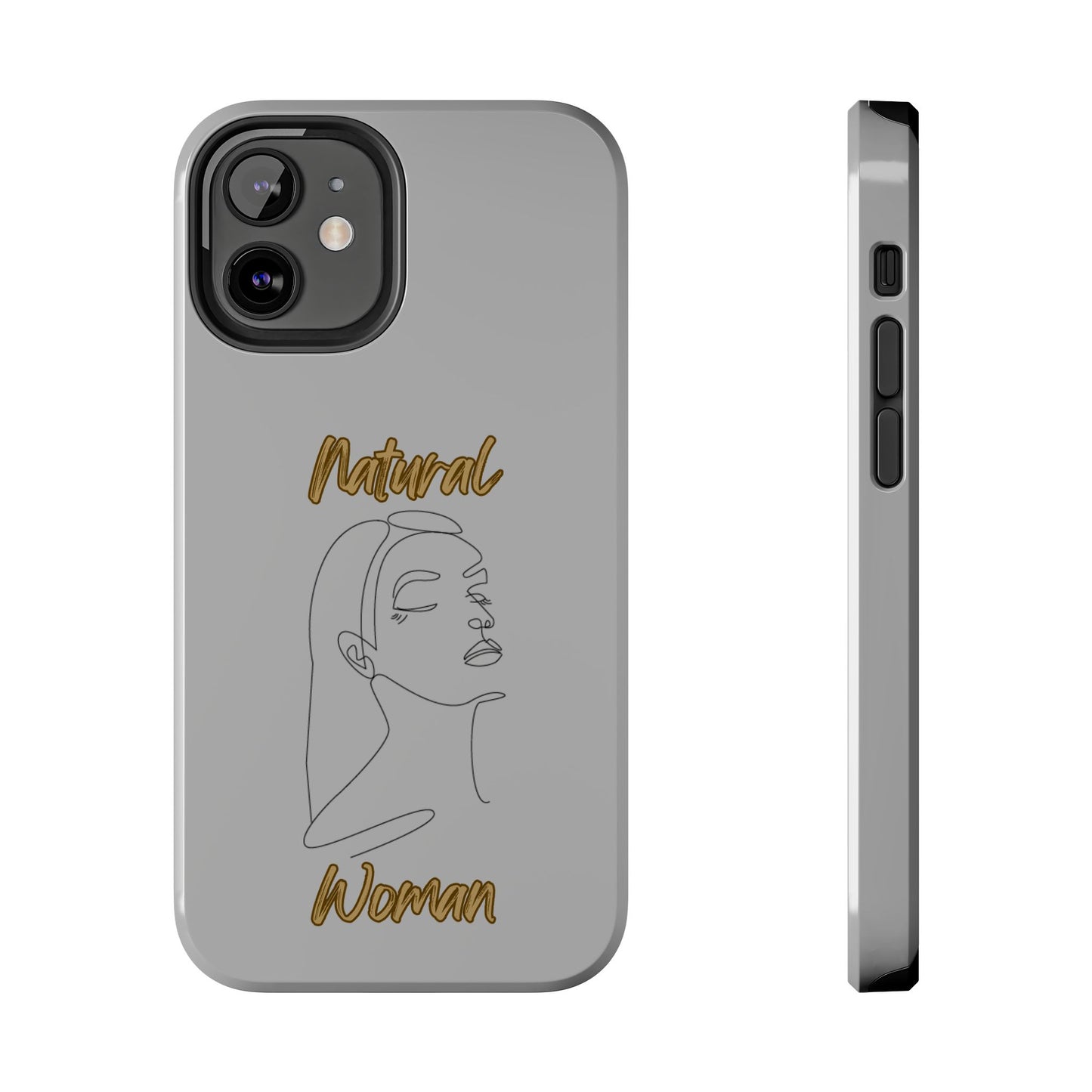 Natural Woman Calm (BL) Tough Phone Cases LIGHT GREY
