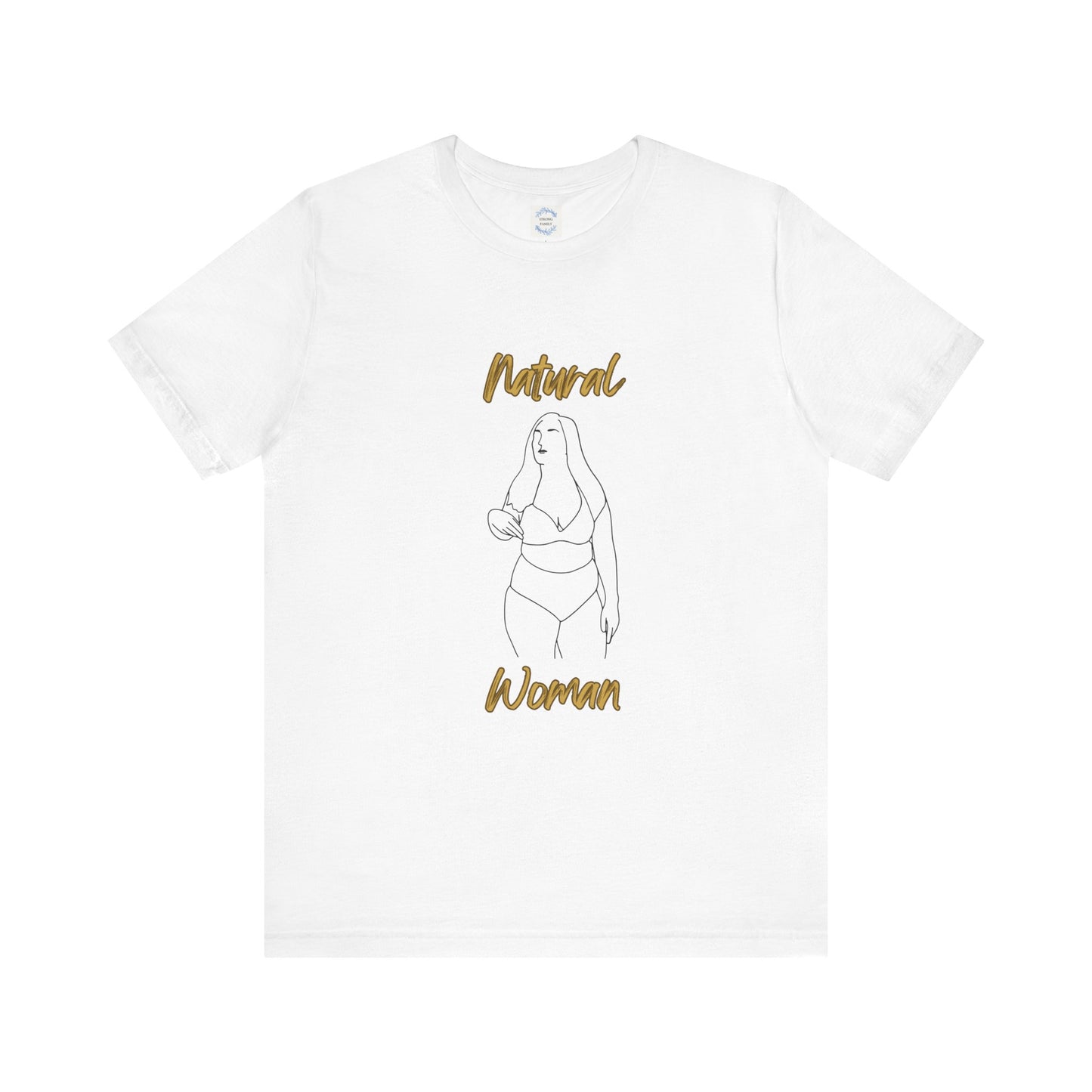 Natural Woman Full Beauty (BL) Short Sleeve T-Shirt