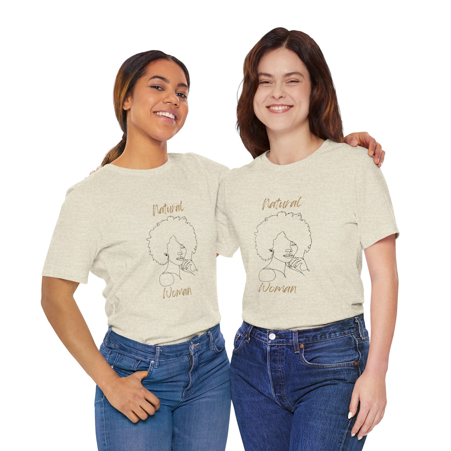 Natural Woman The Look (BL) Short Sleeve T-Shirt