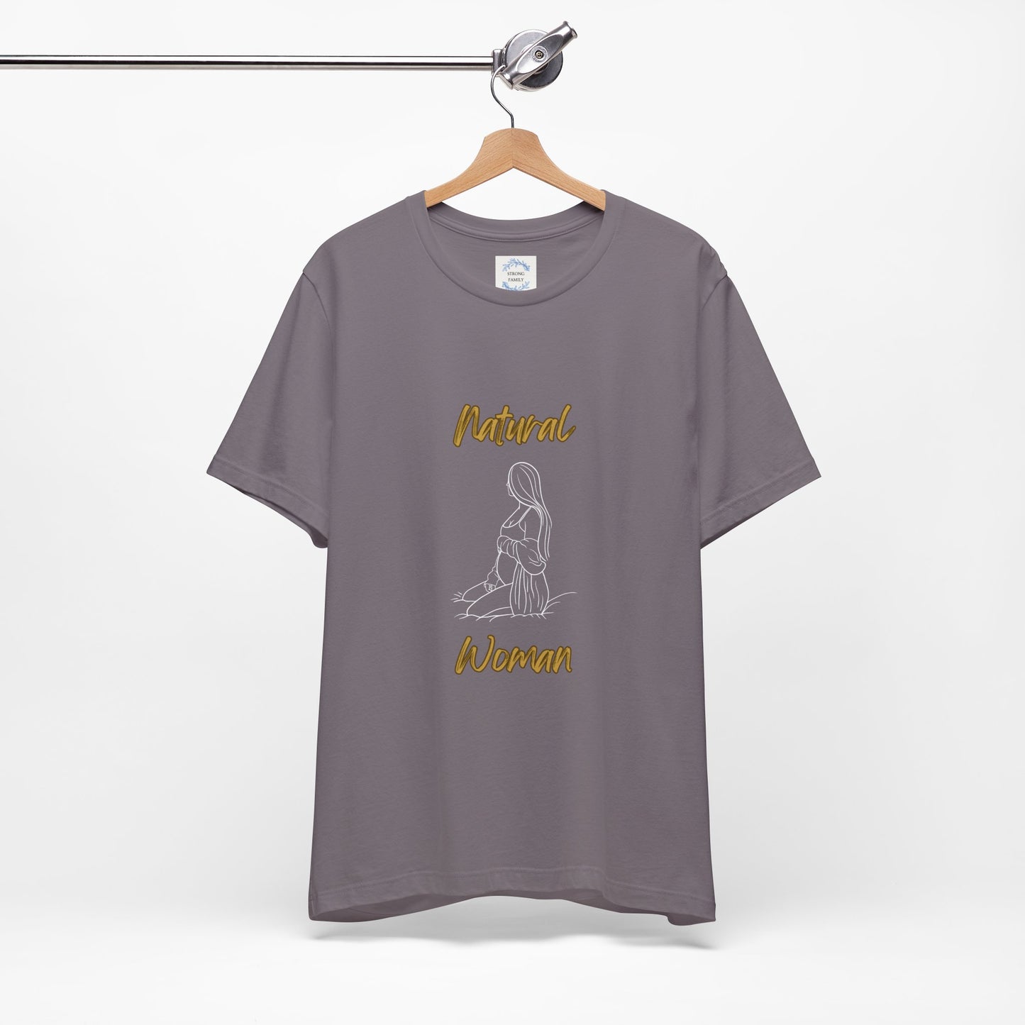 Natural Woman Expecting (WL) Short Sleeve T-Shirt