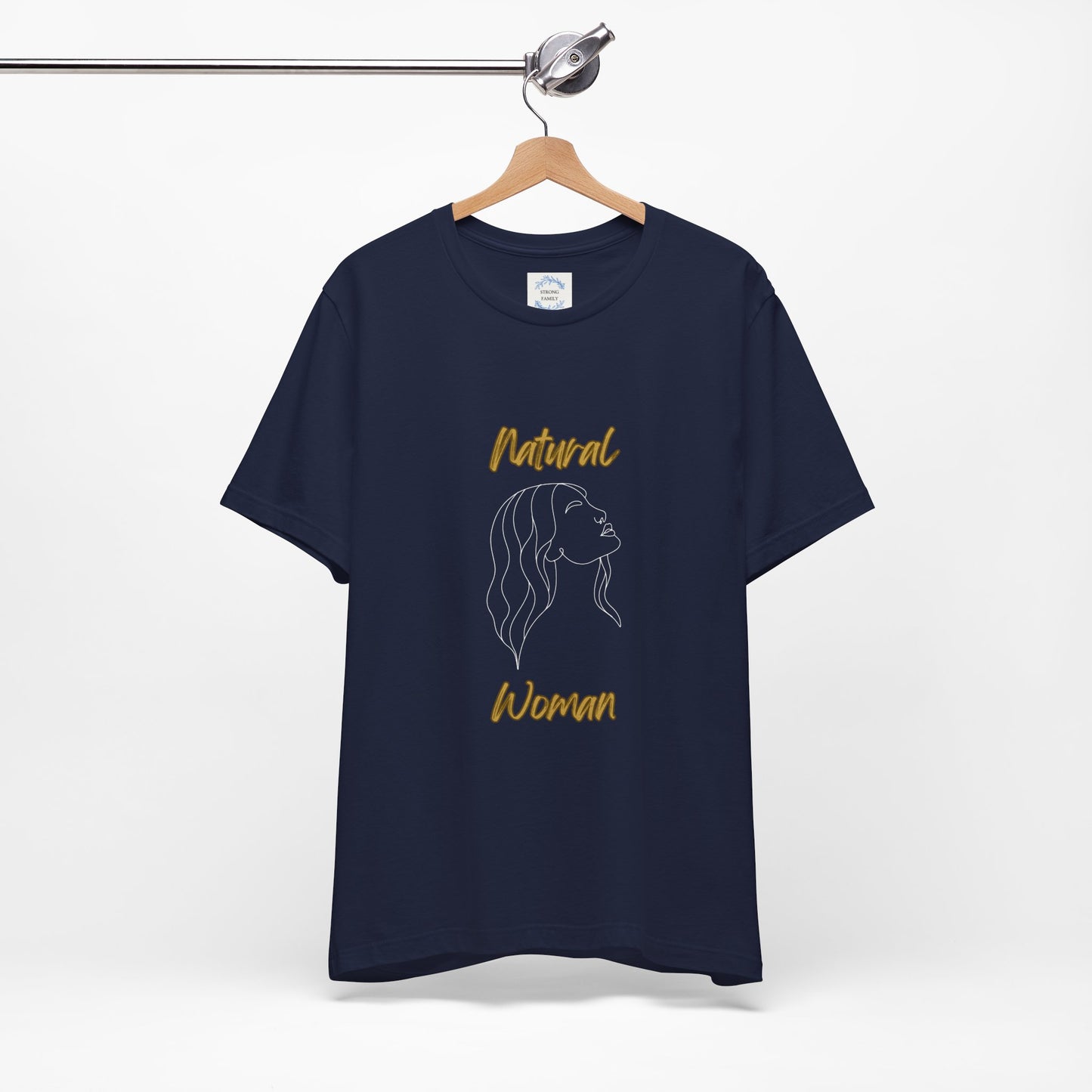 Natural Woman Breeze on Face (WL) Short Sleeve T-Shirt