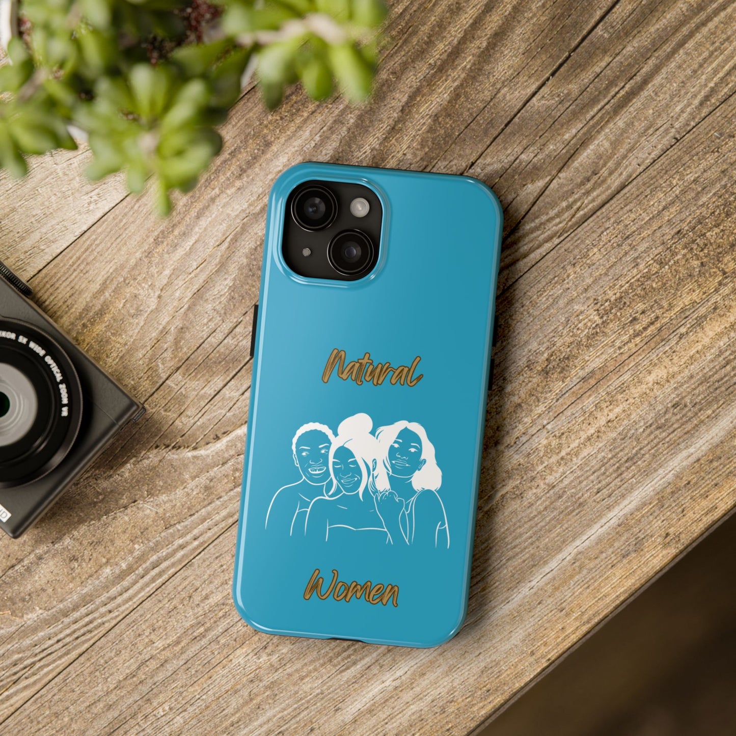 Natural Women Laughing Friends (WL)Tough Phone Cases TURQUOISE