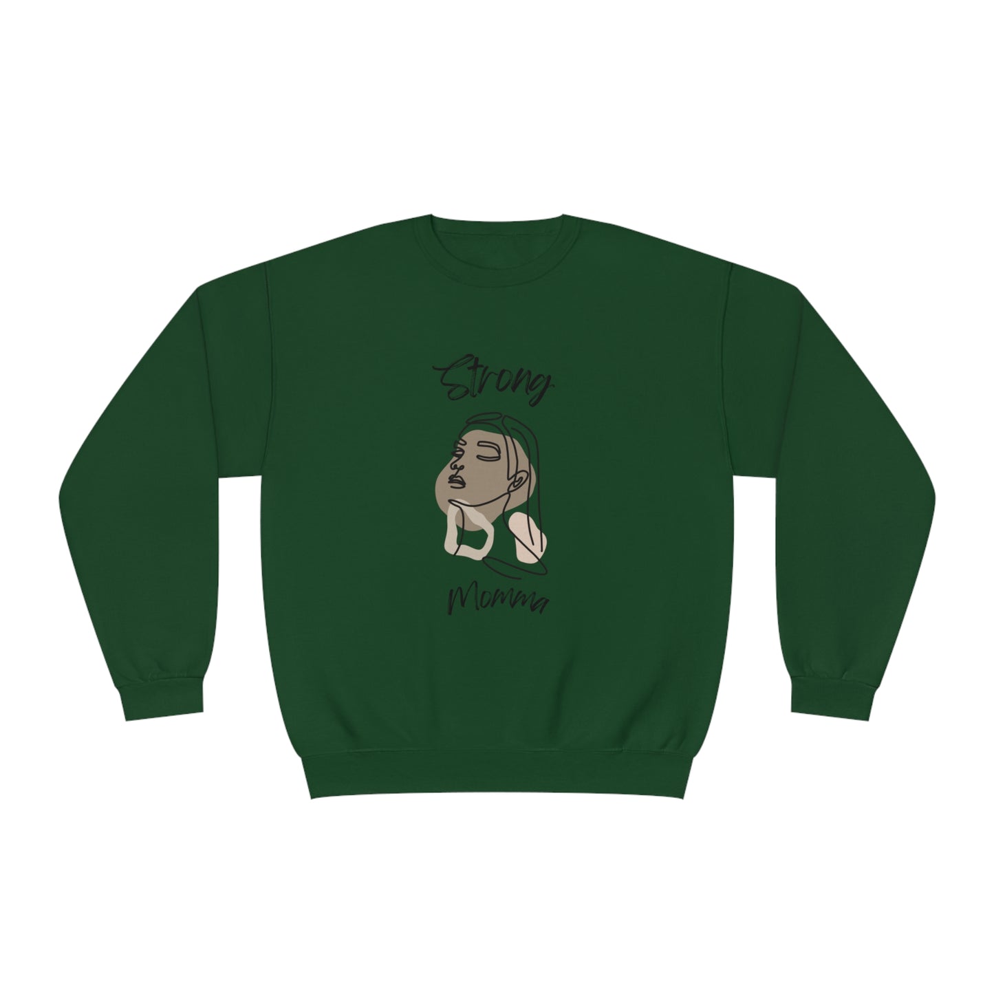 Strong Momma Crewneck Sweatshirt (BL)
