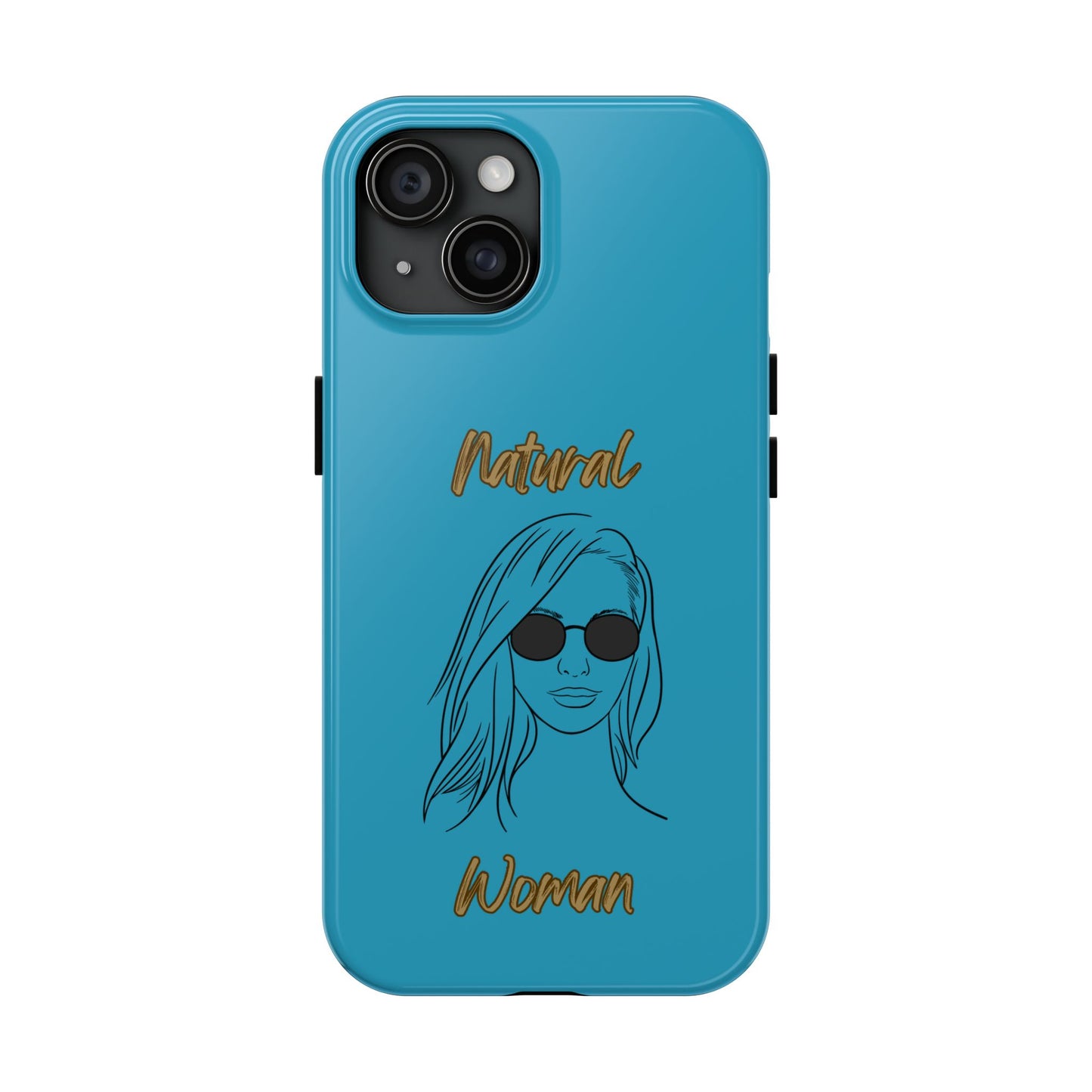 Natural Woman Shades (BL)Tough Phone Cases TURQUOISE