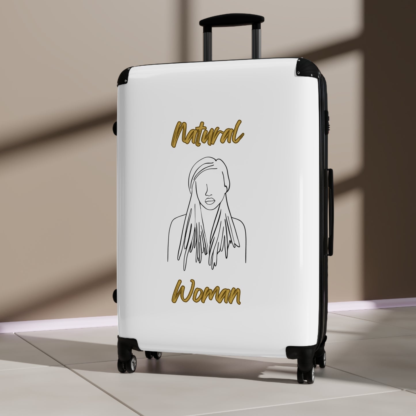 Natural Woman Content (BL) Suitcase WHITE