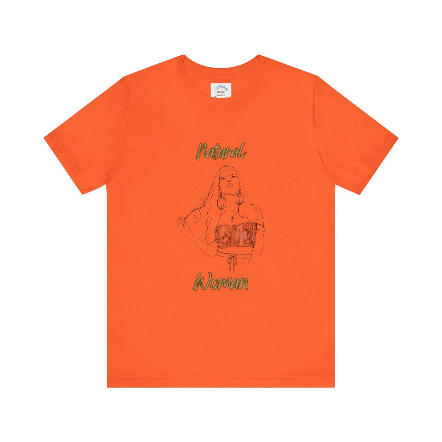 Natural Woman Thinking (BL) Short Sleeve T-Shirt