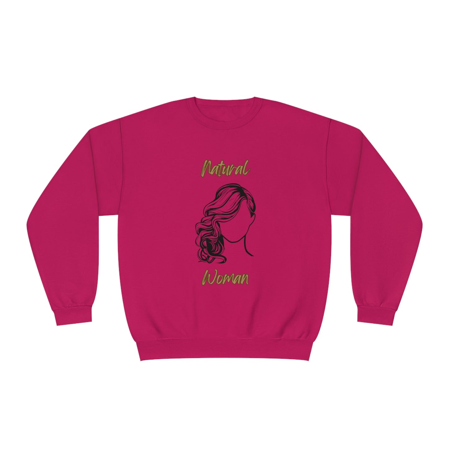 Natural Woman Long Curl (BL) Crewneck Sweatshirt
