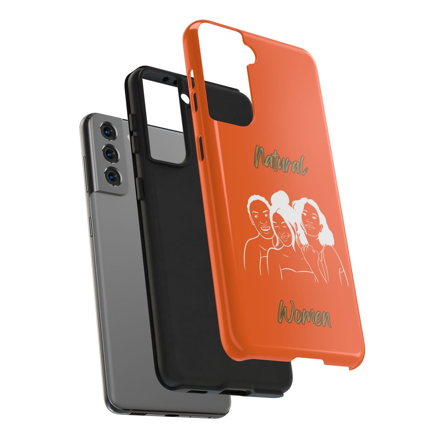 Natural Women Laughing Friends (WL)Tough Phone Cases ORANGE