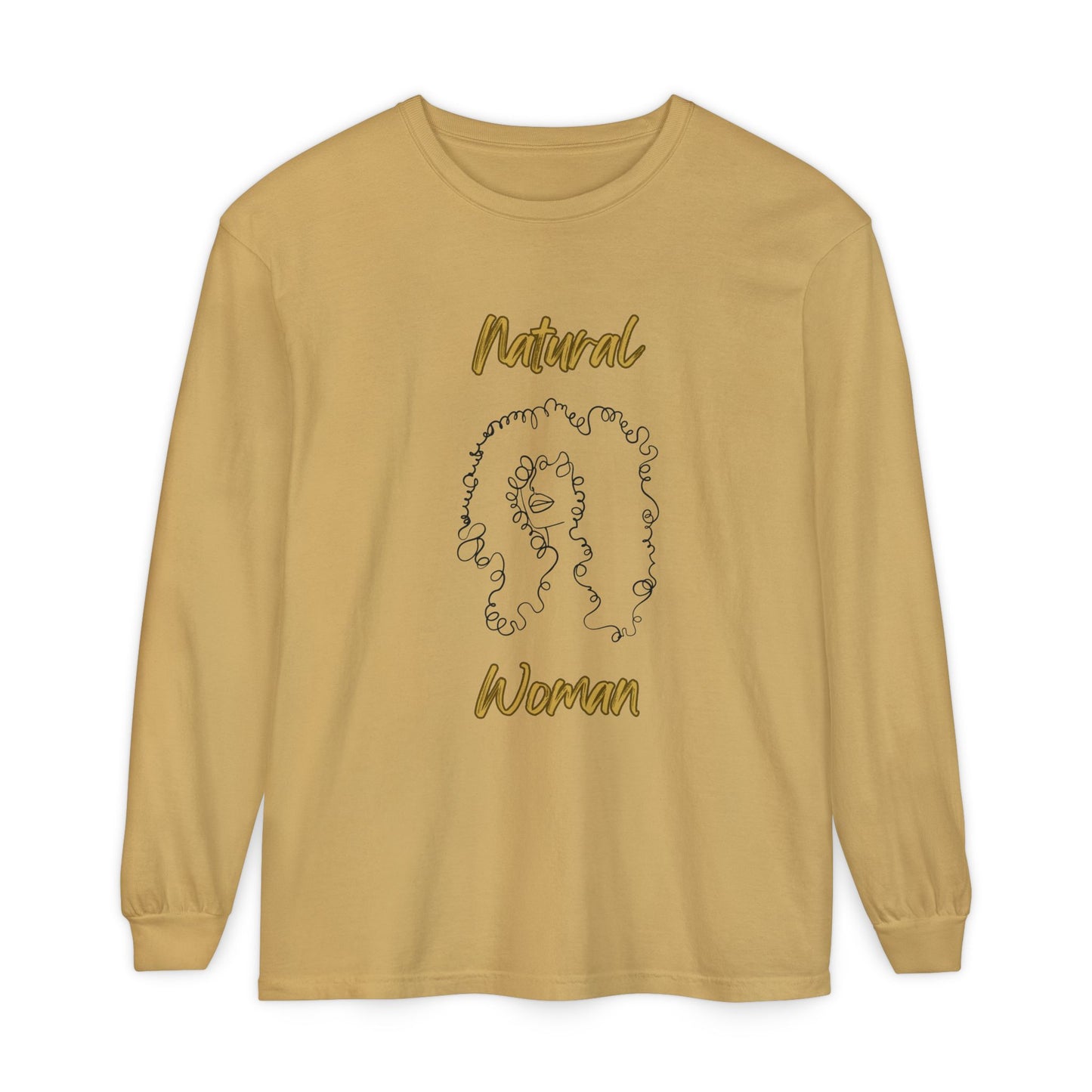Natural Woman Spiral Flow (BL) Long Sleeve T-Shirt