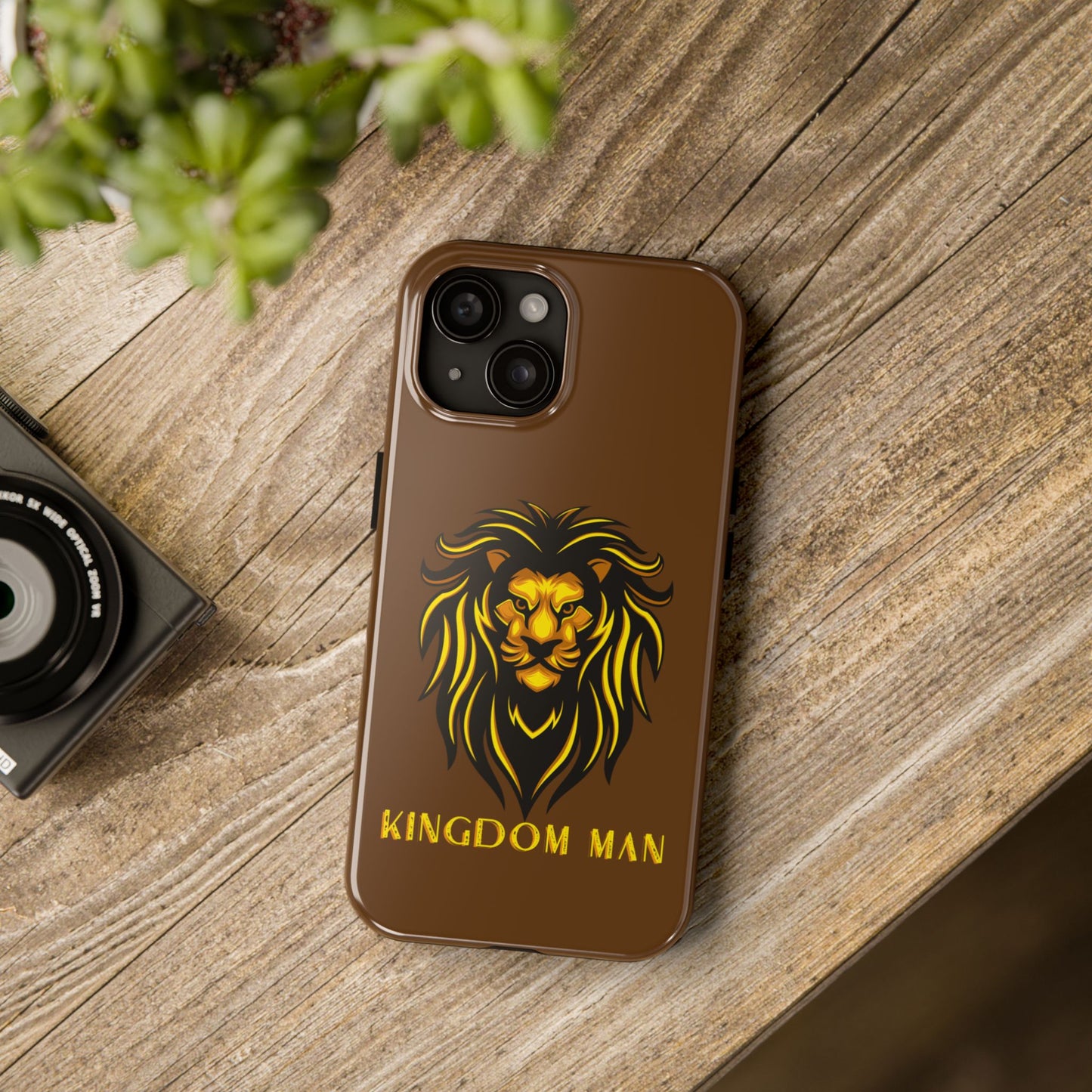 KIngdom Man (Gold Label) Tough Phone Cases BROWN