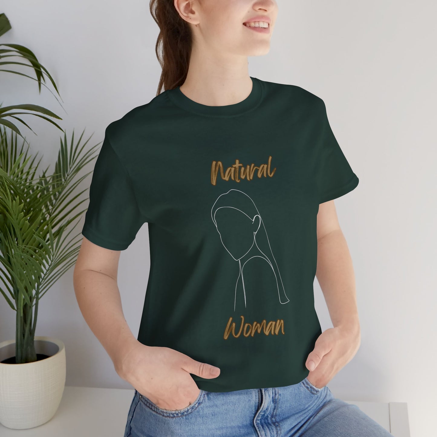 Natural Woman Tilted Look (WL) Short Sleeve T-Shirt