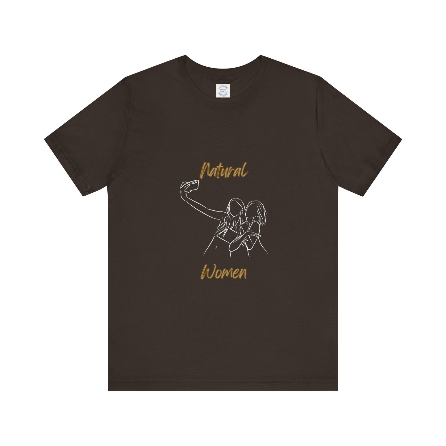 Natural Women Friends Selfie (WL) Short Sleeve T-Shirt