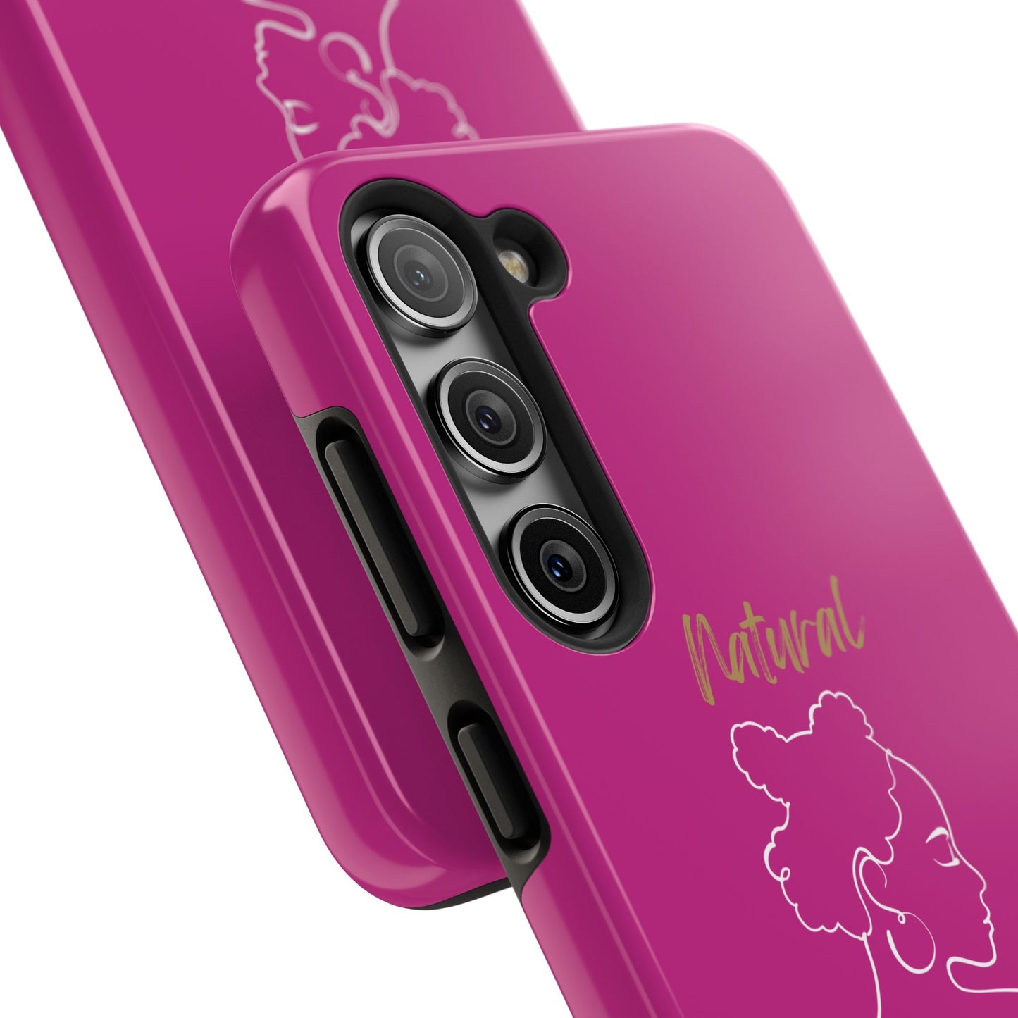 Natural Woman Twists (WL) Tough Phone Case PINK