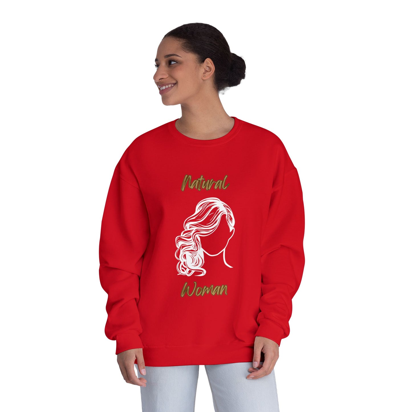Natural Woman Long Curl (WL) Crewneck Sweatshirt