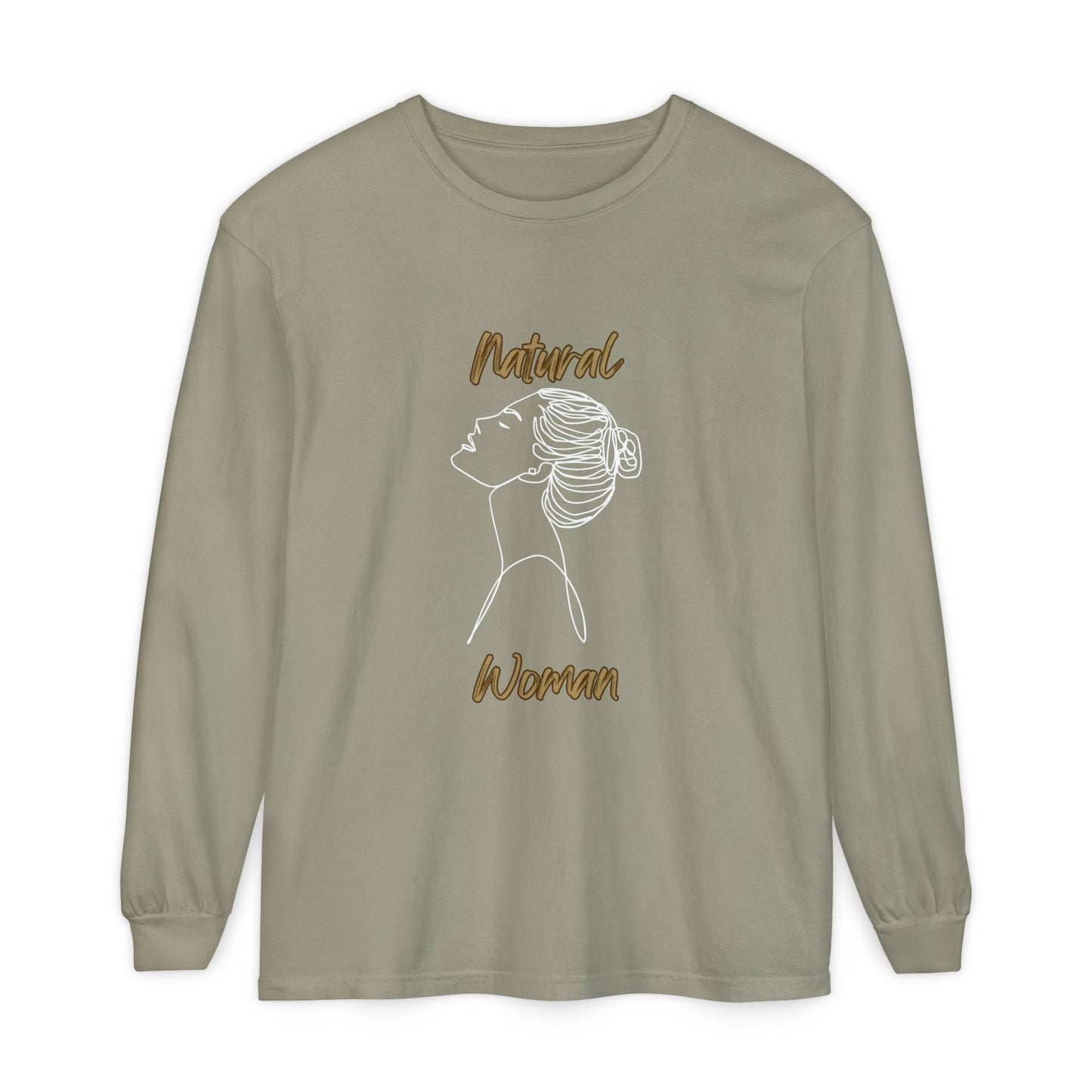 Natural Woman Wet Bun (WL) Long Sleeve T-Shirt