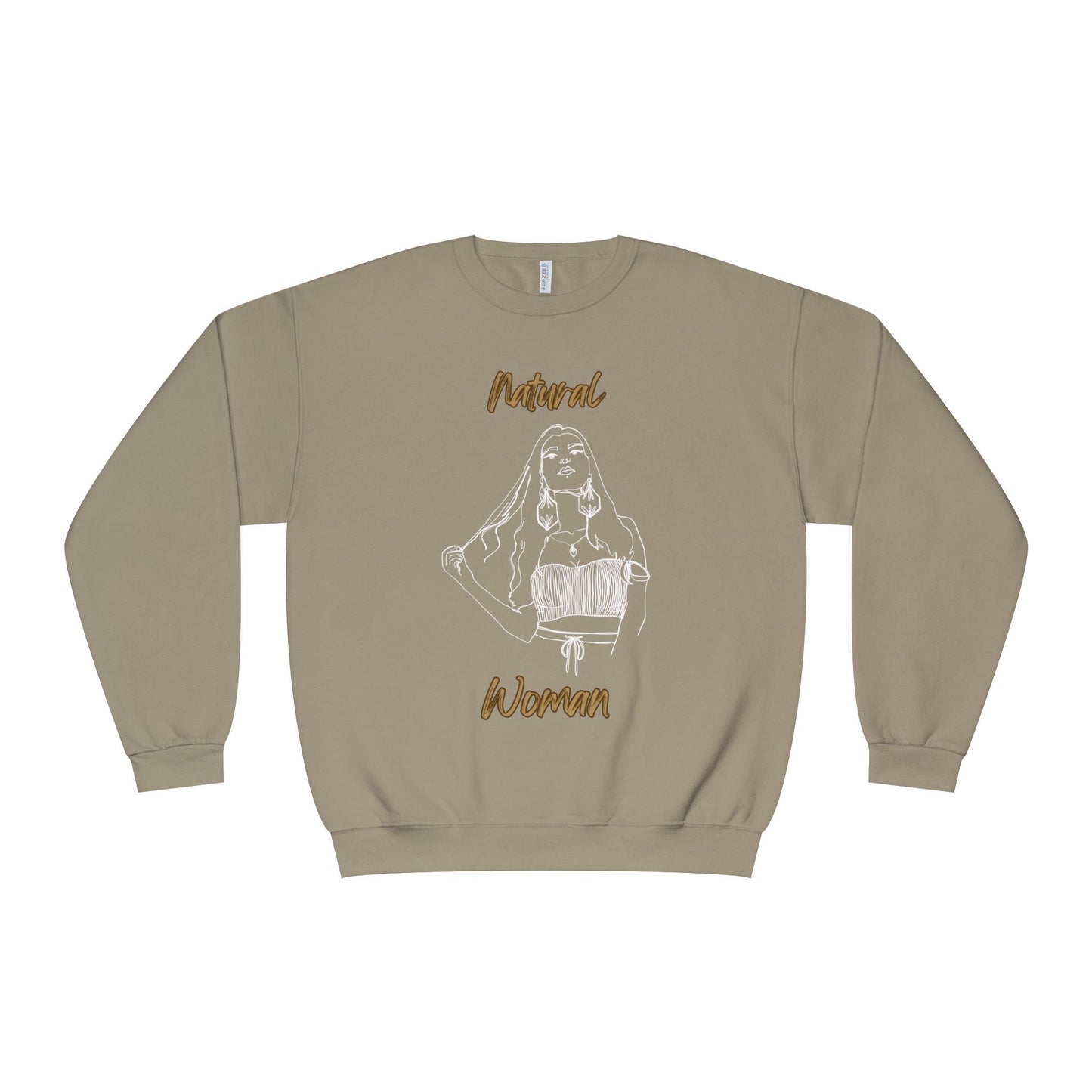 Natural Woman Thinking (WL) Crewneck Sweatshirt