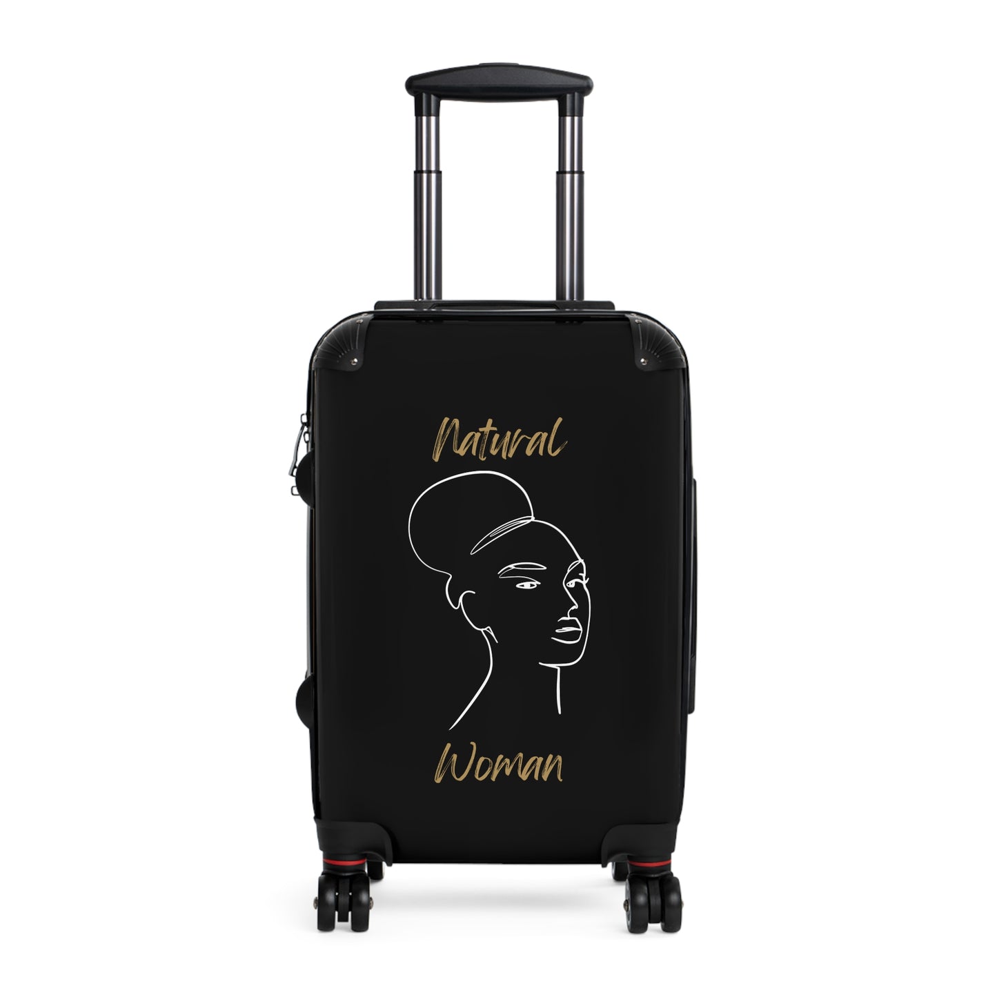 Natural Woman Hair Up (WL) Suitcase BLACK