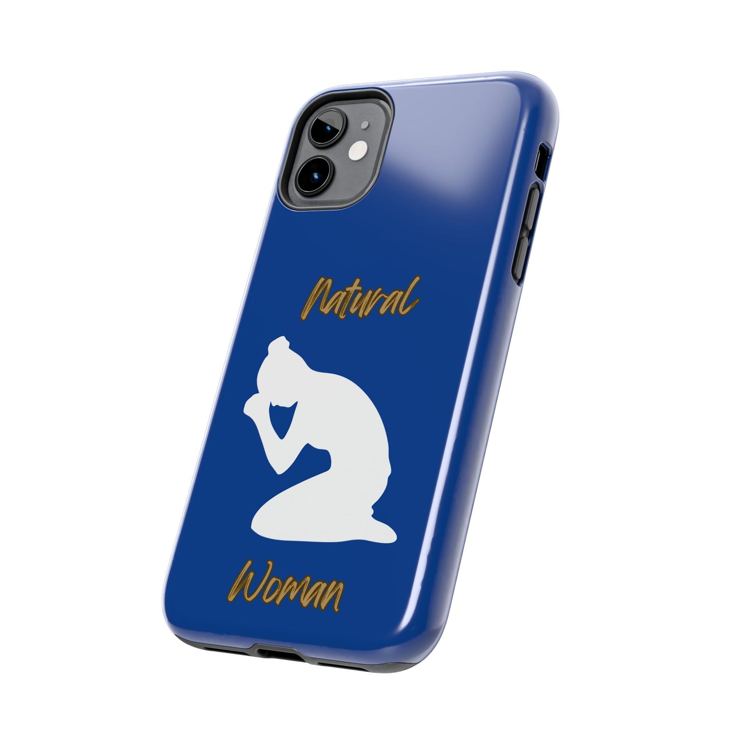 Natural Woman Pray (WL) Tough Phone Cases DARK BLUE