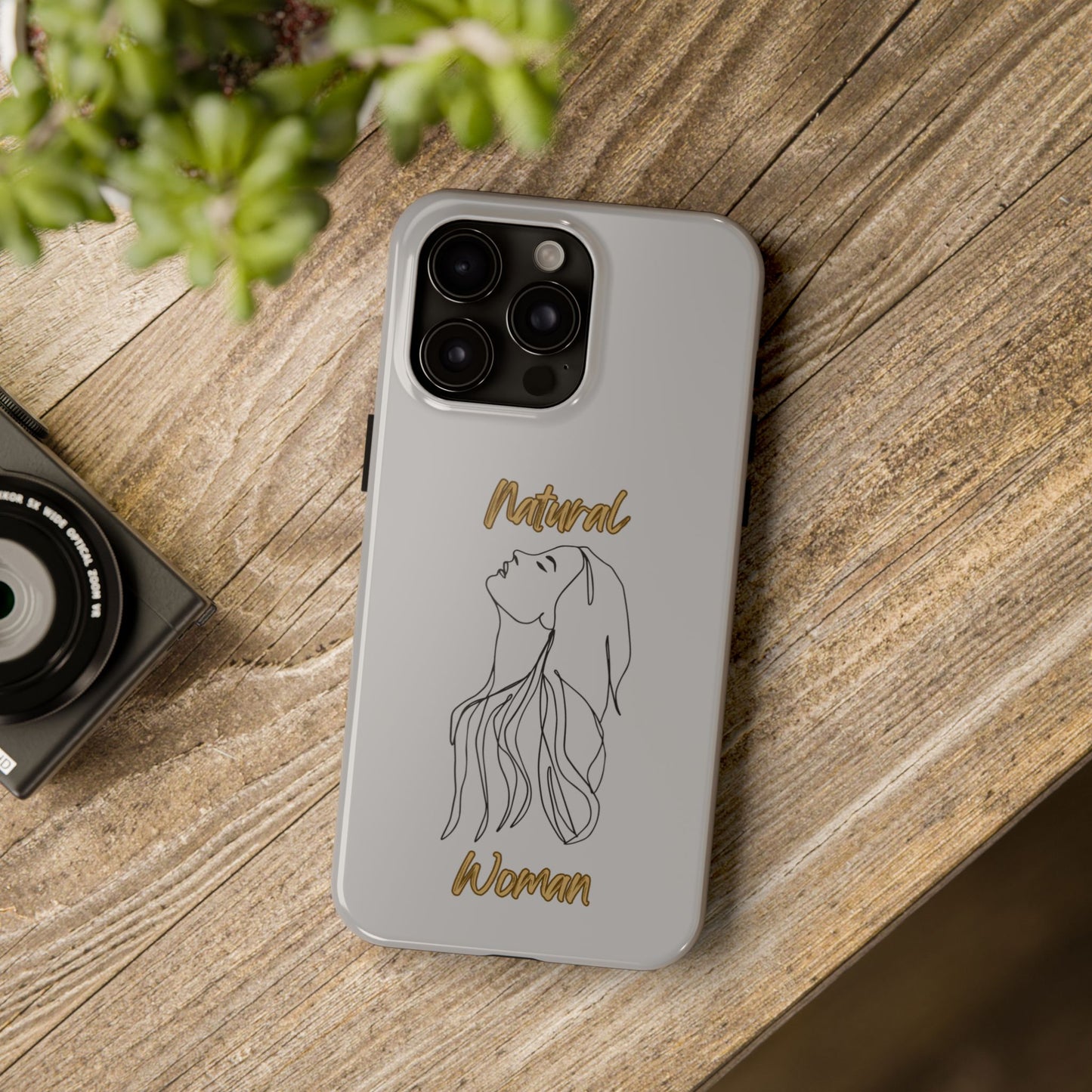 Natural Woman Appreciation (BL) Tough Phone Cases LIGHT GREY