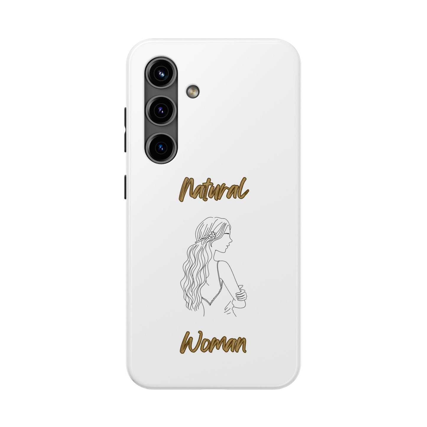 Natural Woman Young Woman (BL)Tough Phone Cases WHITE