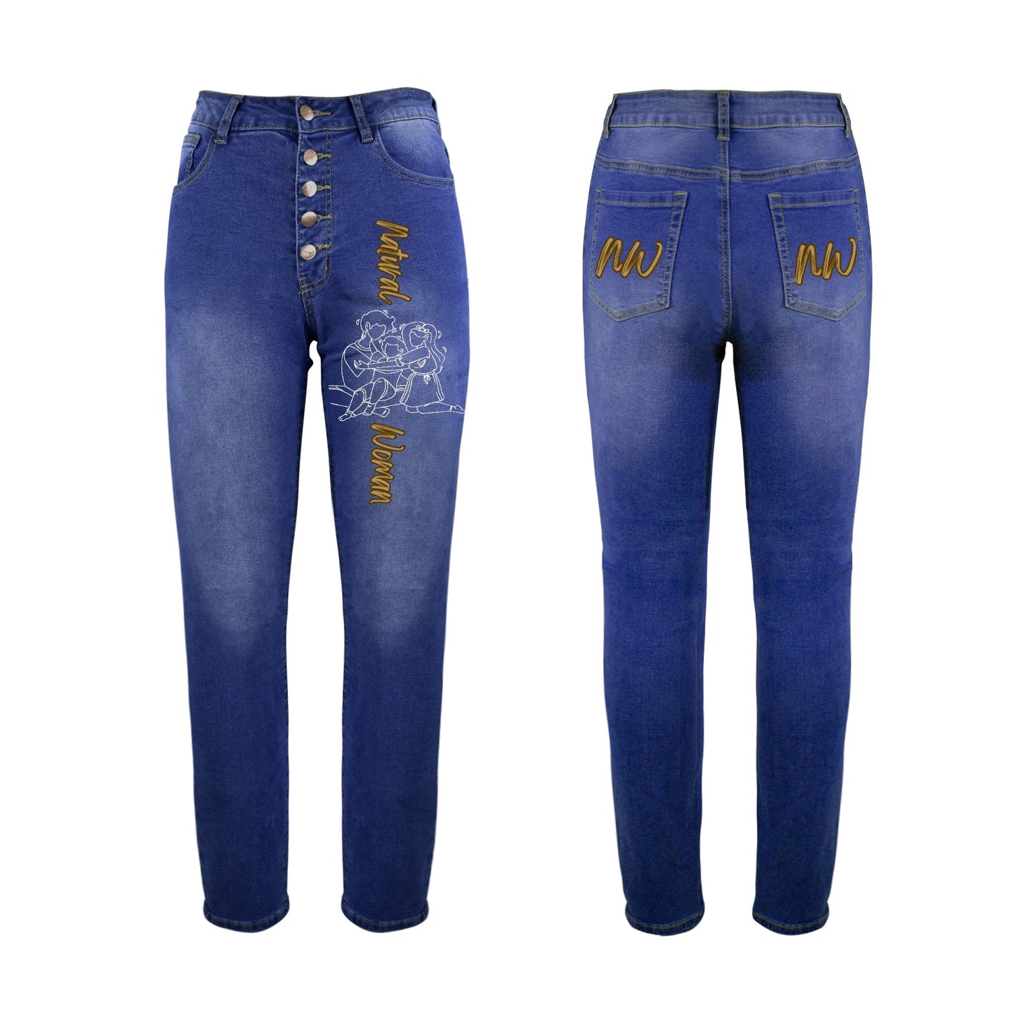 Natural Woman BEAR HUGS (WL) Crafted Women's Denim Jeans