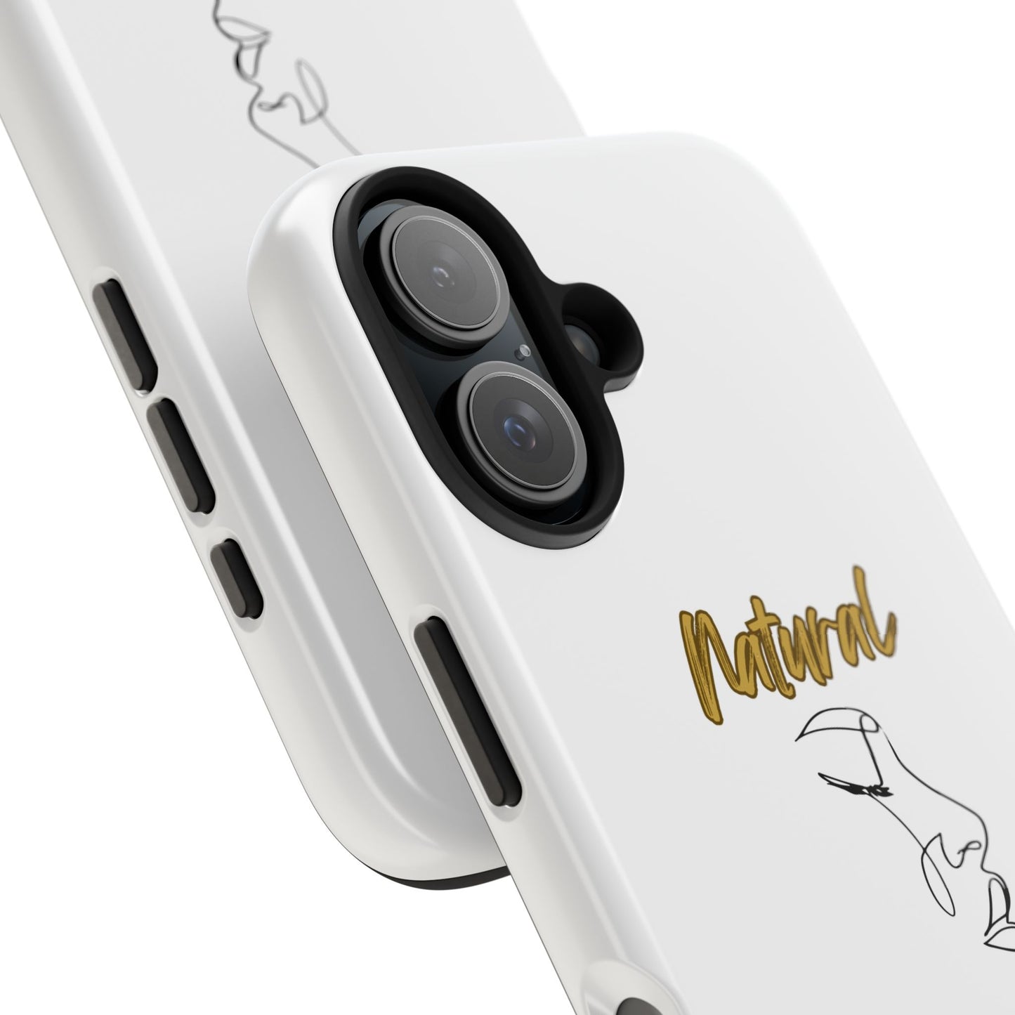 Natural Woman Timeless (BL)Tough Phone Cases WHITE