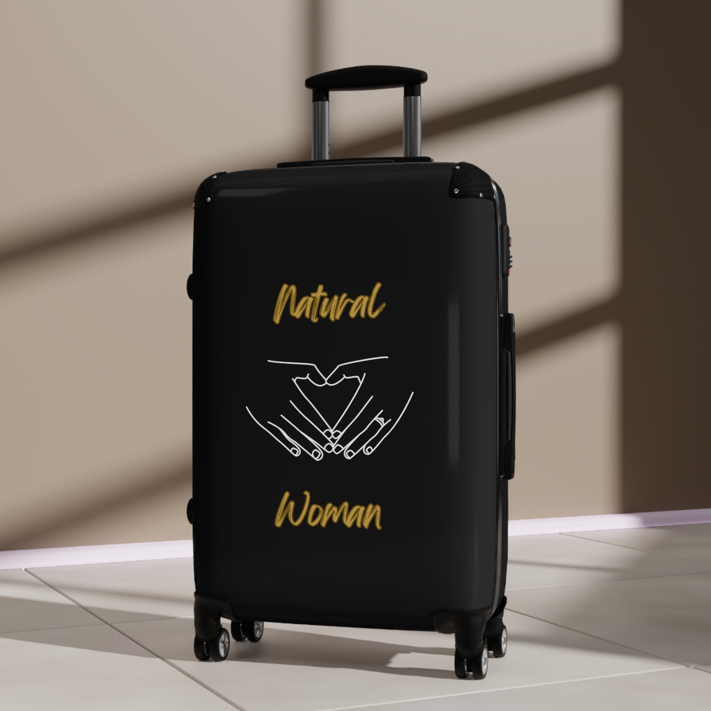 Natural Woman Long Awaited (WL) Suitcase BLACK