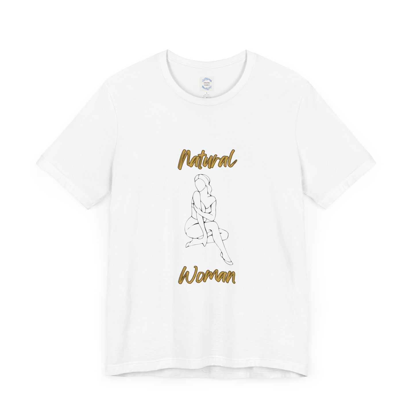 Natural Woman Shoulder Action (BL) Short Sleeve T-Shirt
