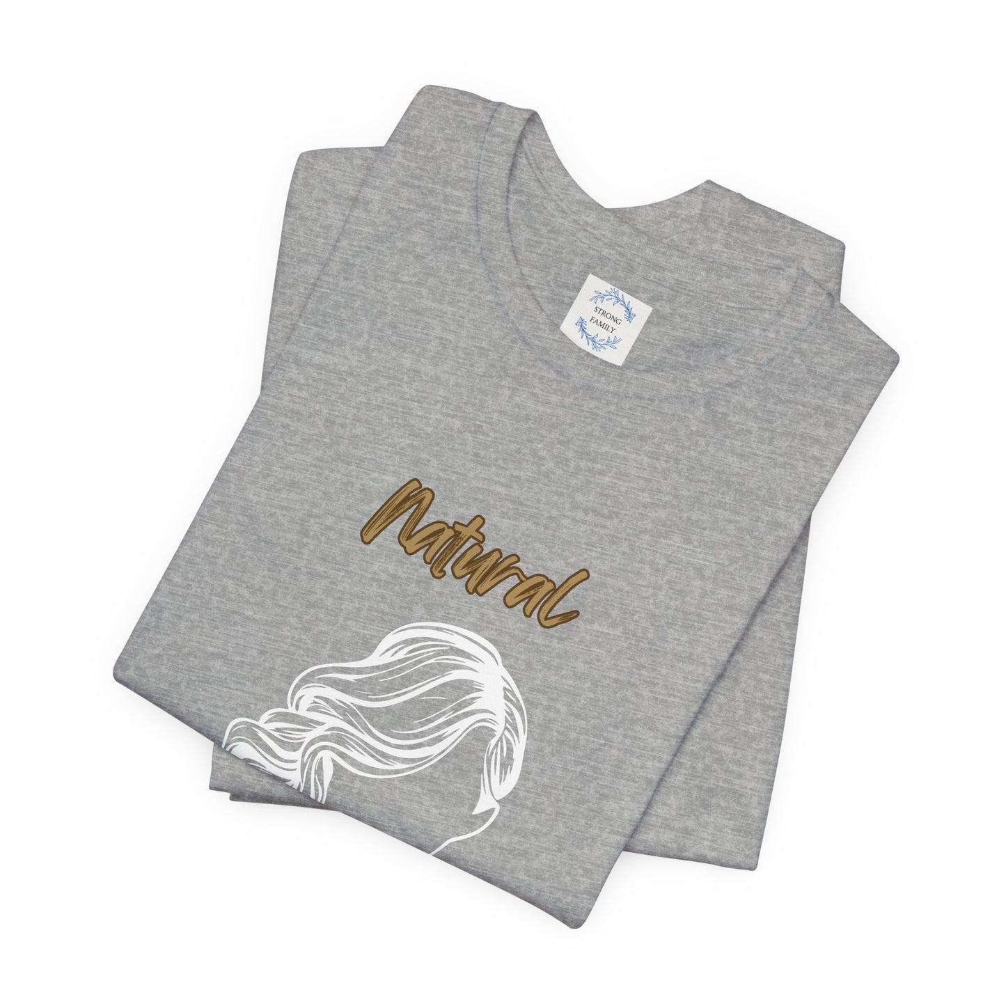 Natural Woman Long Curl (WL) Short Sleeve T-Shirt