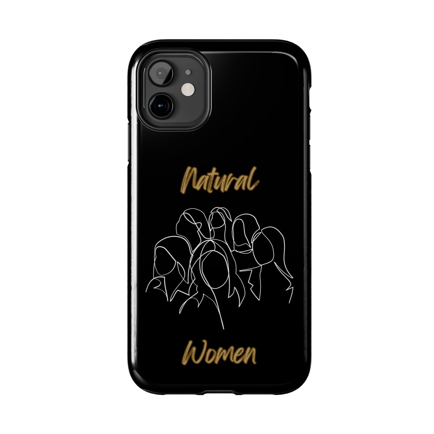 Natural Women Professionals (WL)Tough Phone Cases BLACK