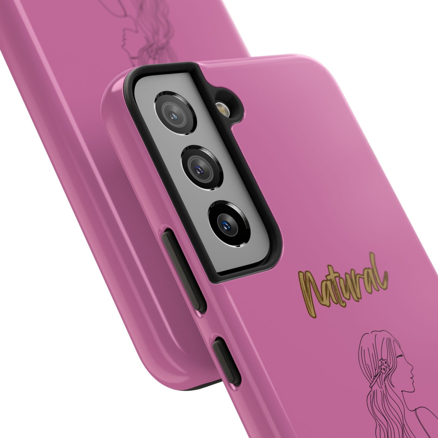 Natural Woman Young Woman (BL)Tough Phone Cases LIGHT PINK