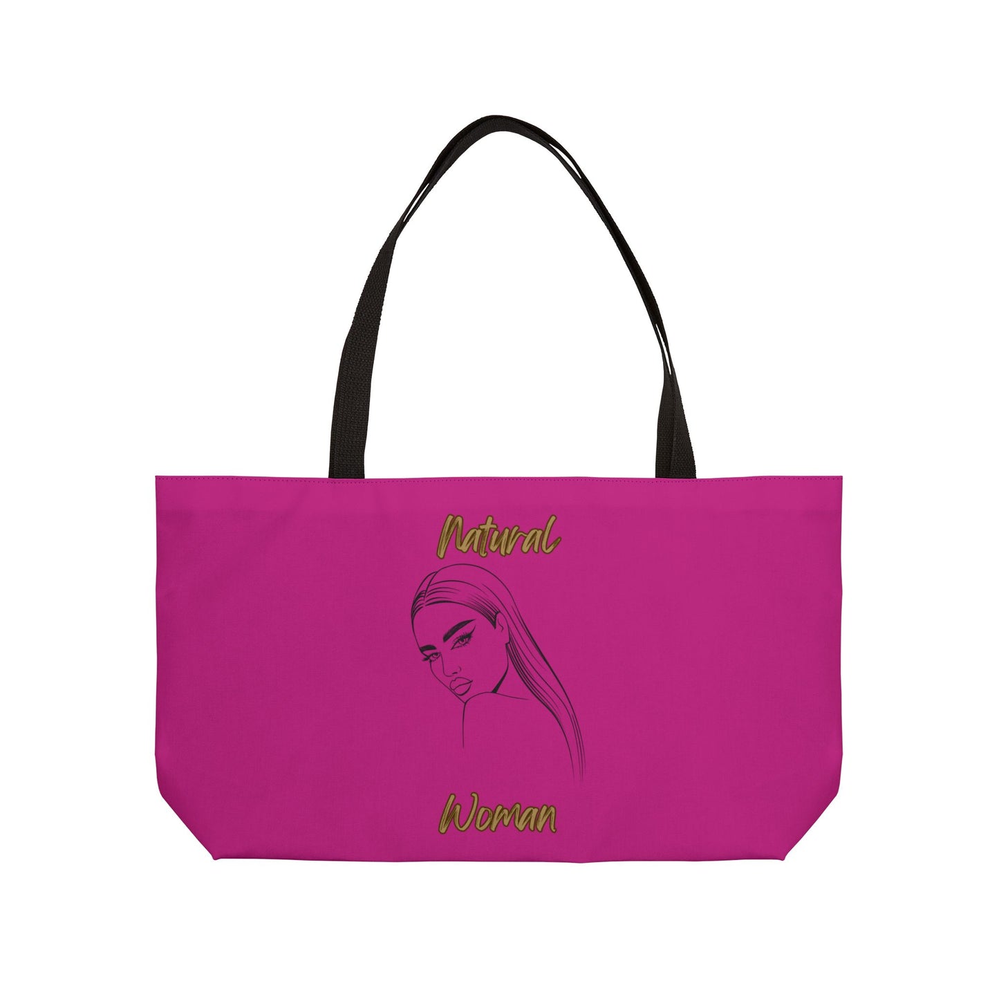 Natural Woman The Stare (BL) Weekender Tote Bag PINK