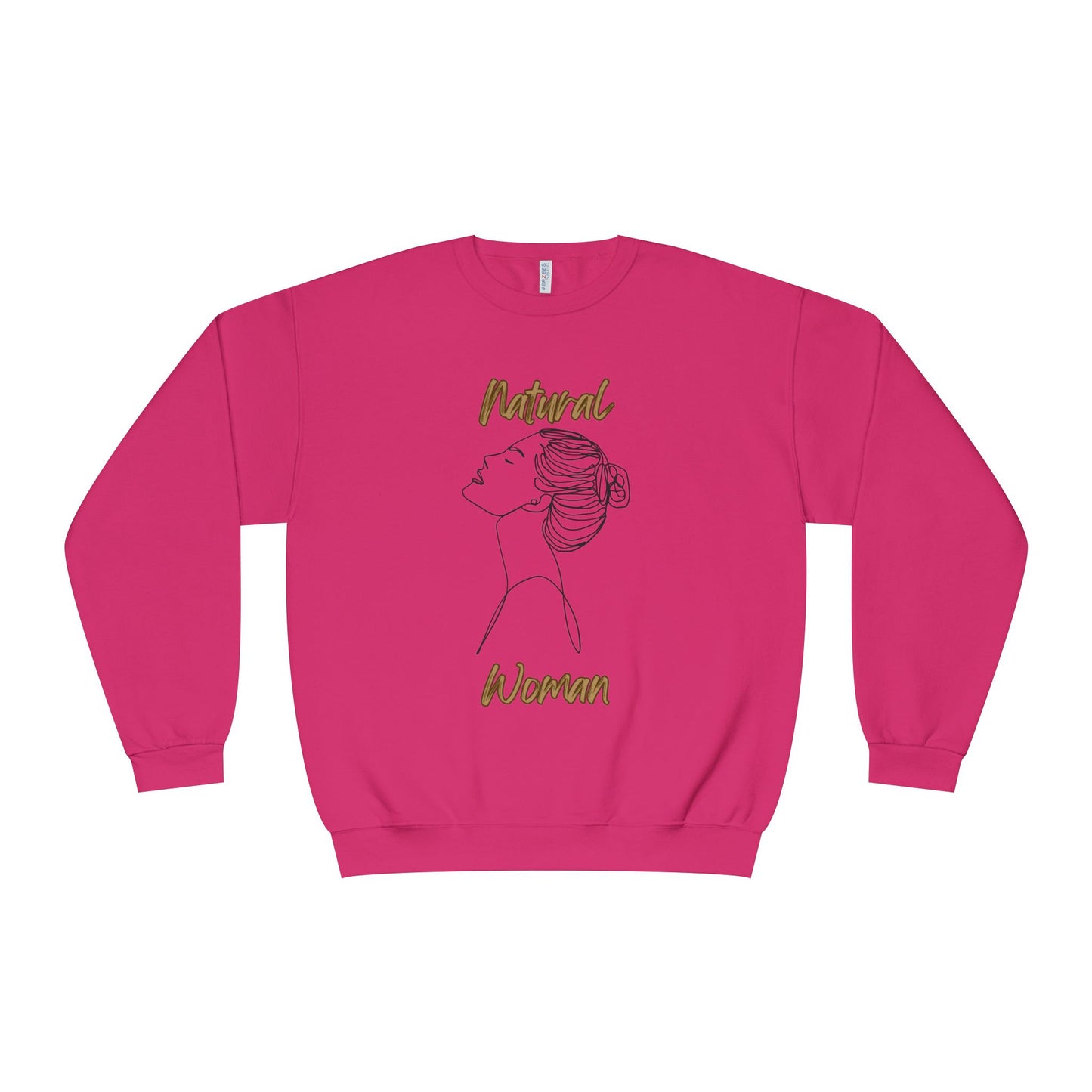 Natural Woman Wet Bun (BL) Crewneck Sweatshirt