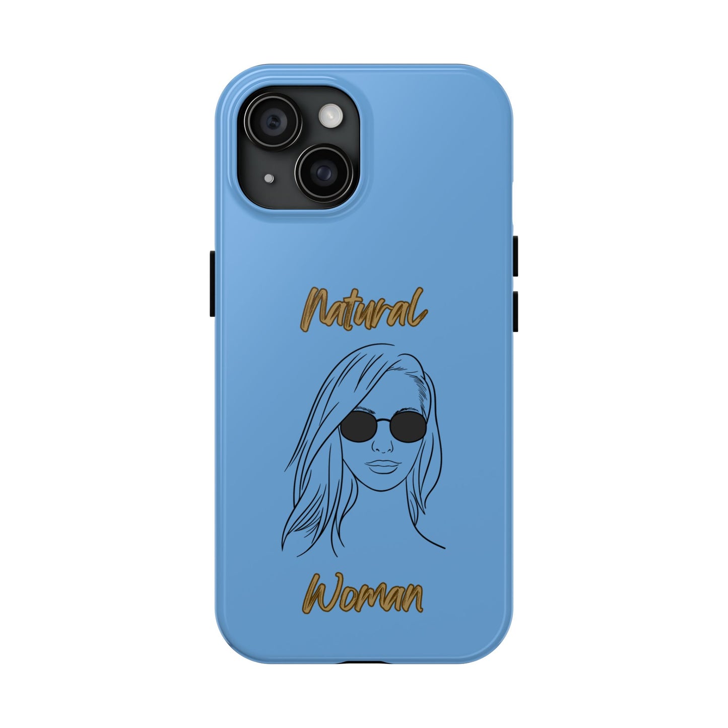 Natural Woman Shades (BL)Tough Phone Cases LIGHT BLUE