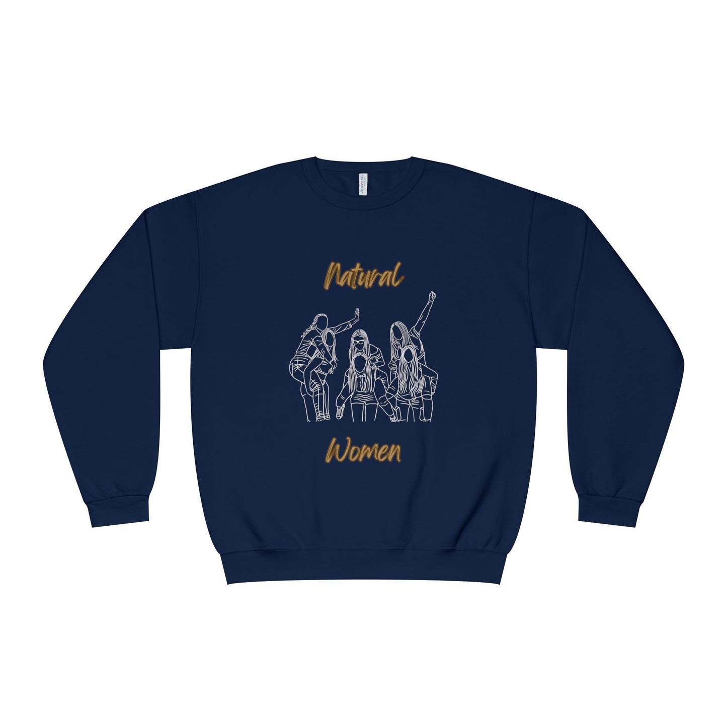 Natural Women Piggy Back (WL) Crewneck Sweatshirt