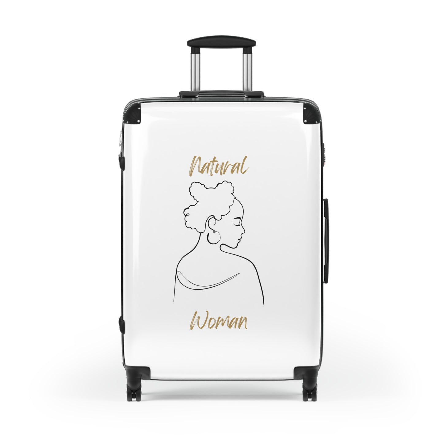 Natural Woman Twists (BL) Suitcase WHITE
