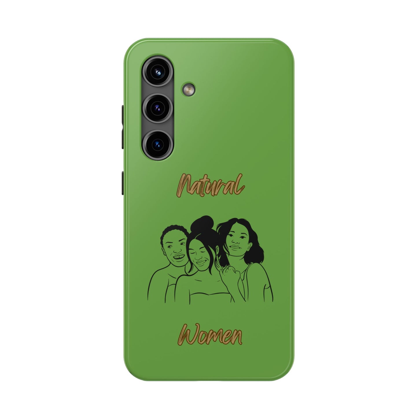 Natural Women Laughing Friends (BL)Tough Phone Cases GREEN