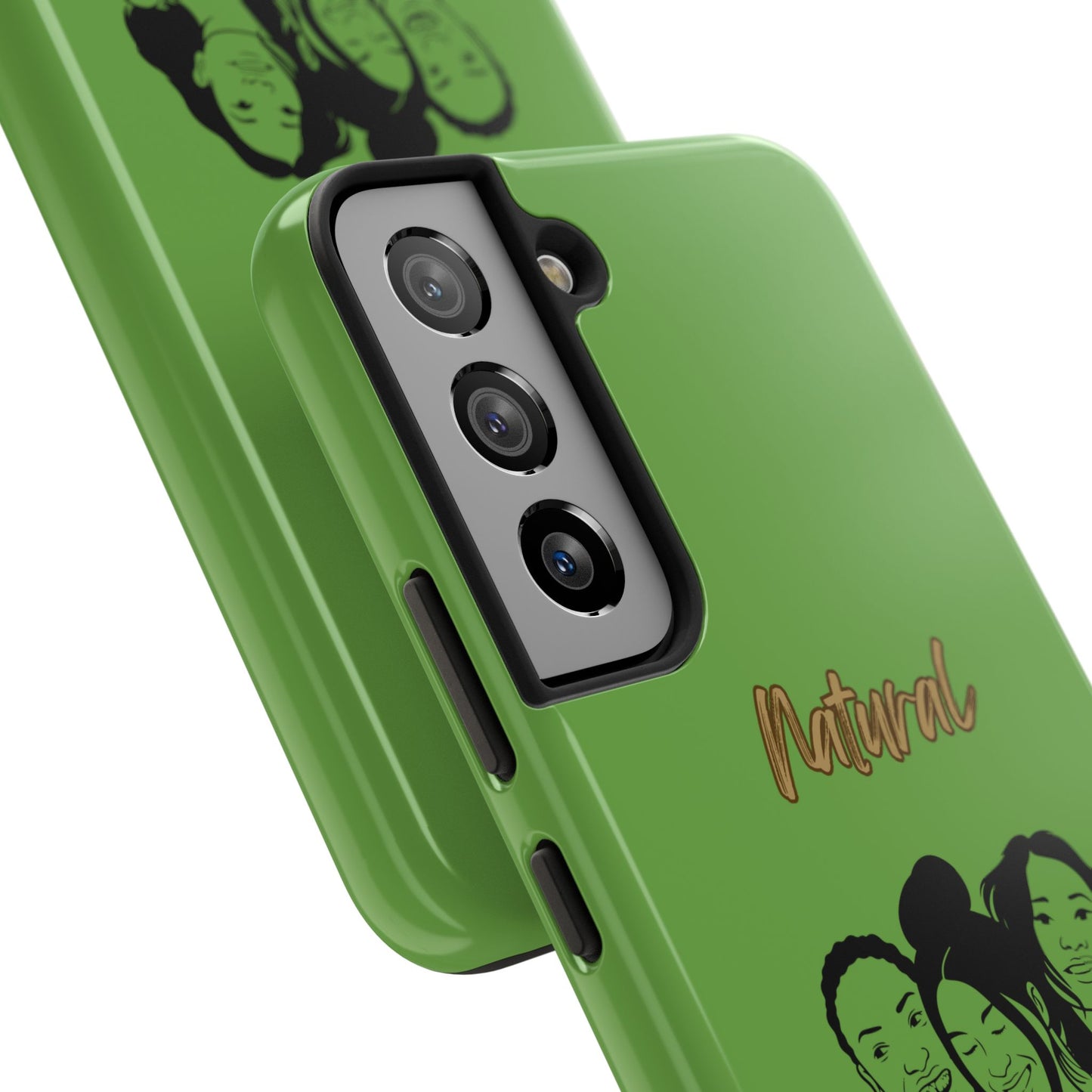 Natural Women Laughing Friends (BL)Tough Phone Cases GREEN