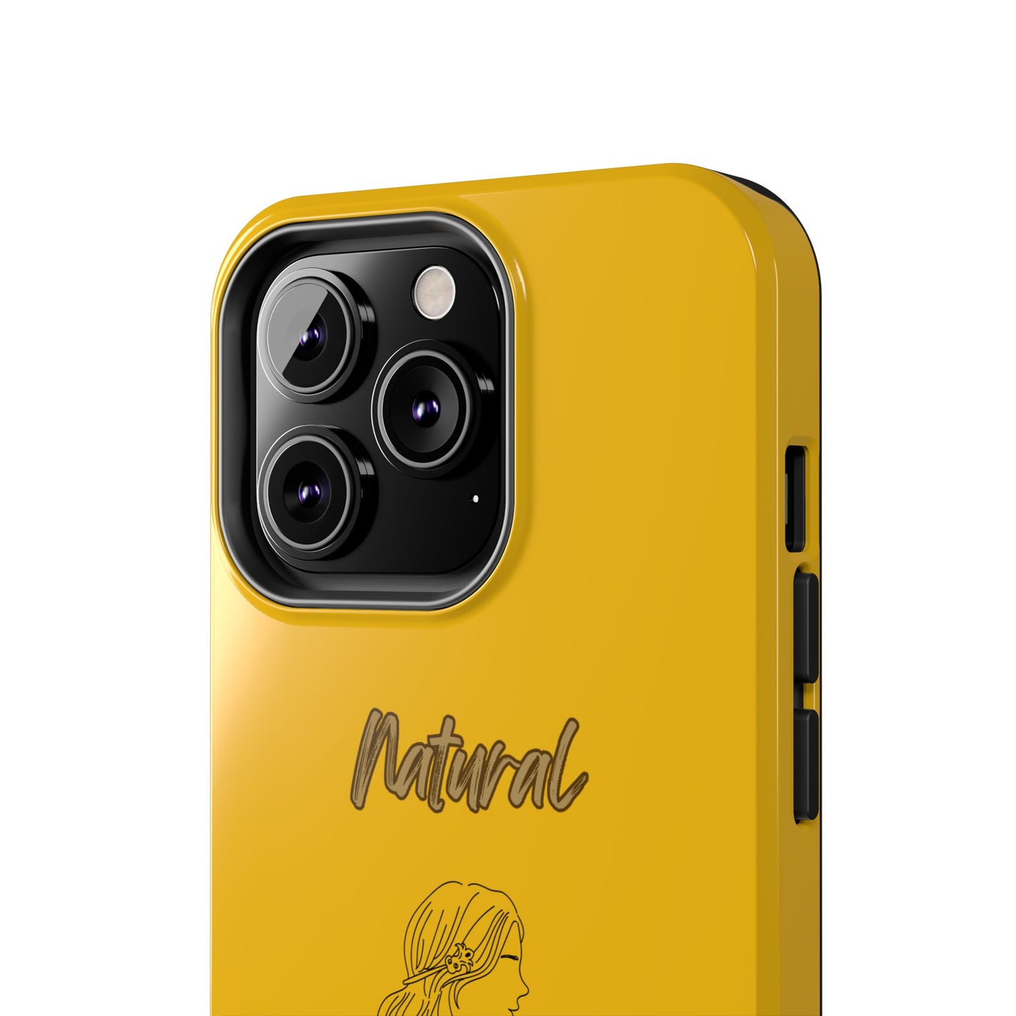 Natural Woman Young Woman (BL)Tough Phone Cases YELLOW
