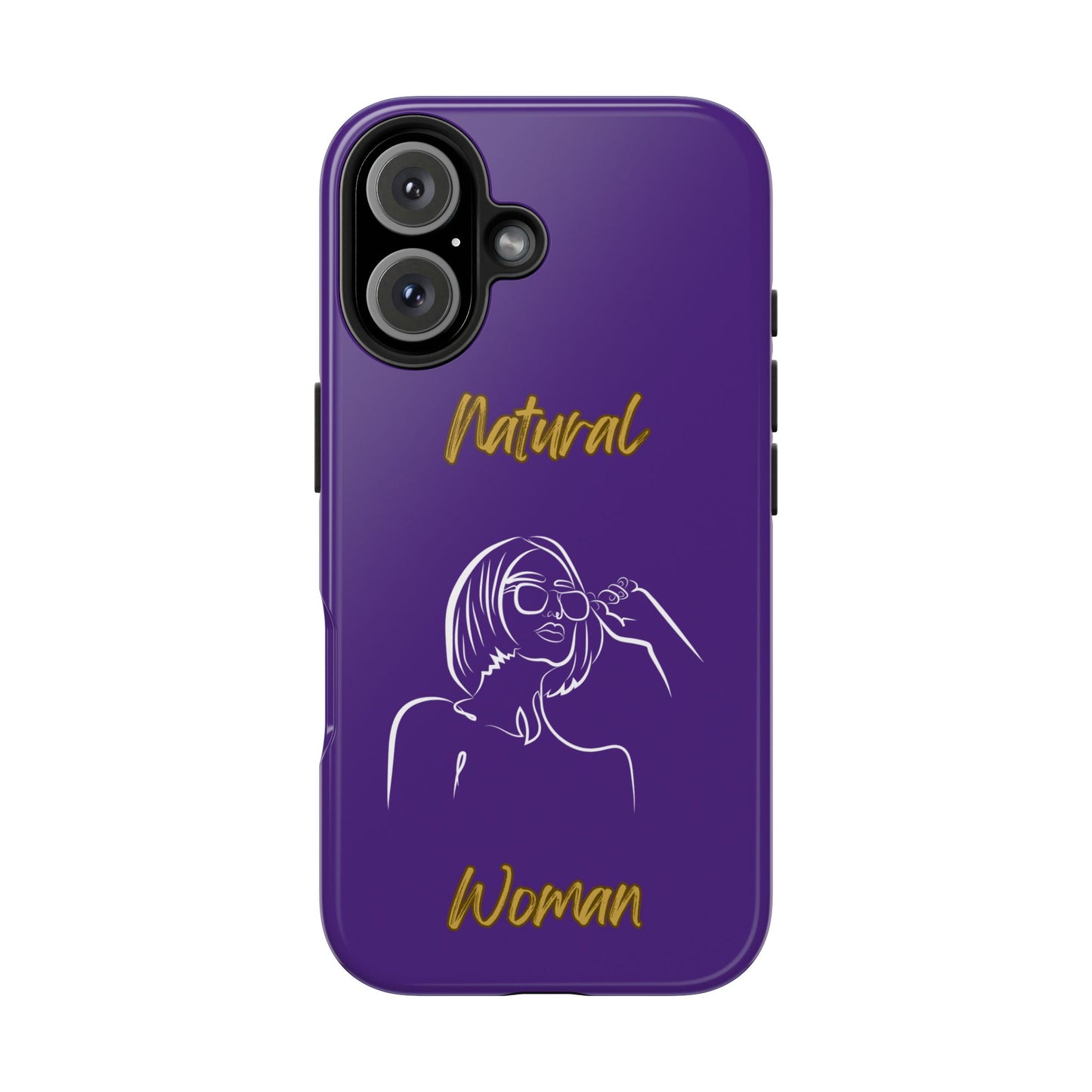 Natural Woman Bright Future (WL)Tough Phone Cases PURPLE