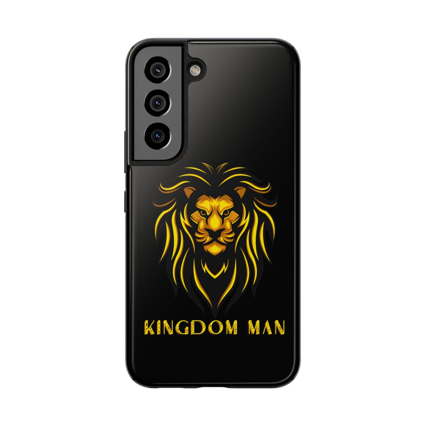 KIngdom Man (Gold Label) Tough Phone Cases BLACK