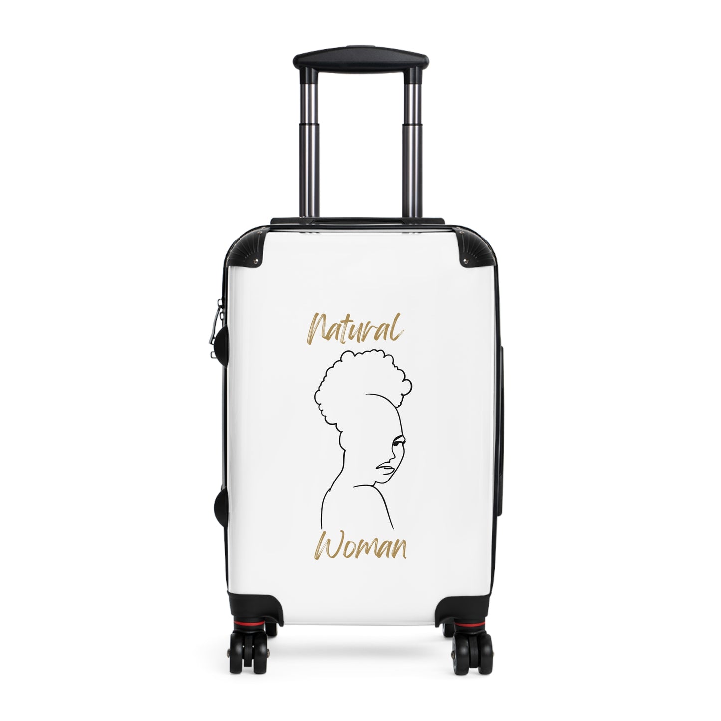 Natural Woman Twist Afro (BL) Suitcase WHITE