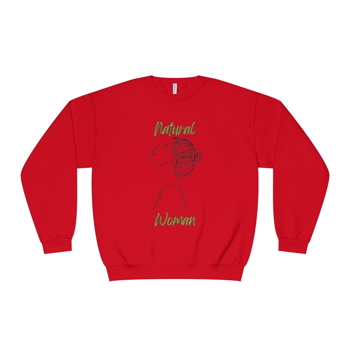 Natural Woman Wet Bun (BL) Crewneck Sweatshirt