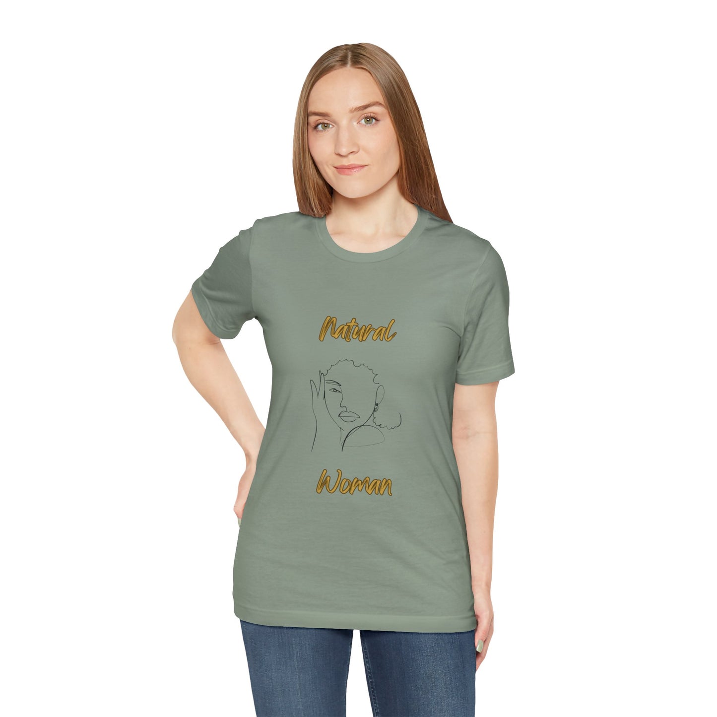 Natural Woman Let's Be Friends (BL) Short Sleeve T-Shirt