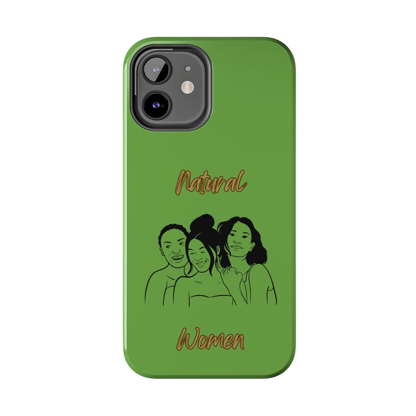 Natural Women Laughing Friends (BL)Tough Phone Cases GREEN