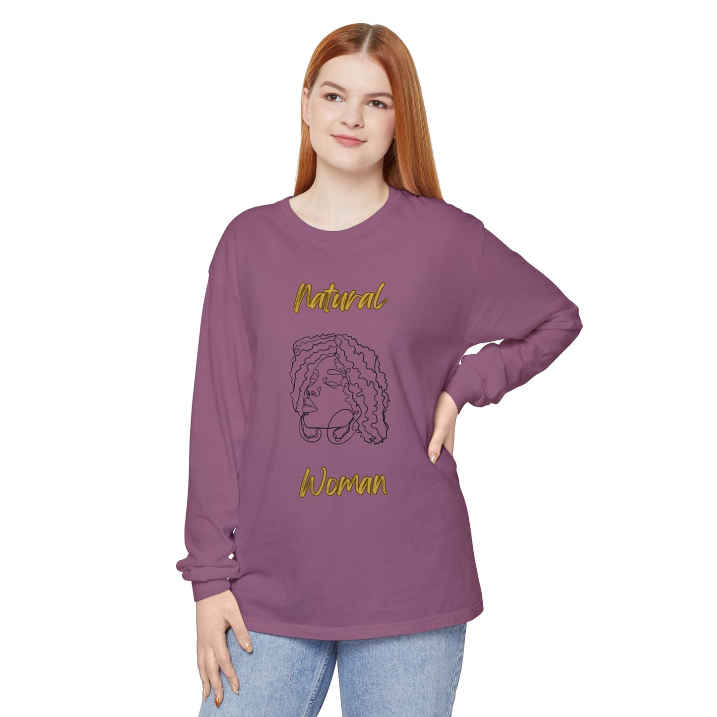 Natural Woman Naturally Me (BL) Long Sleeve T-Shirt