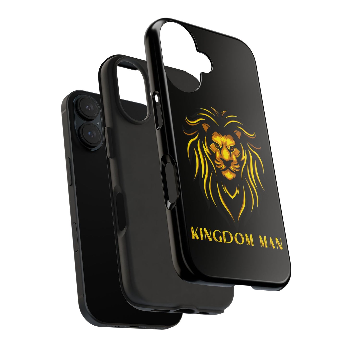 KIngdom Man (Gold Label) Tough Phone Cases BLACK