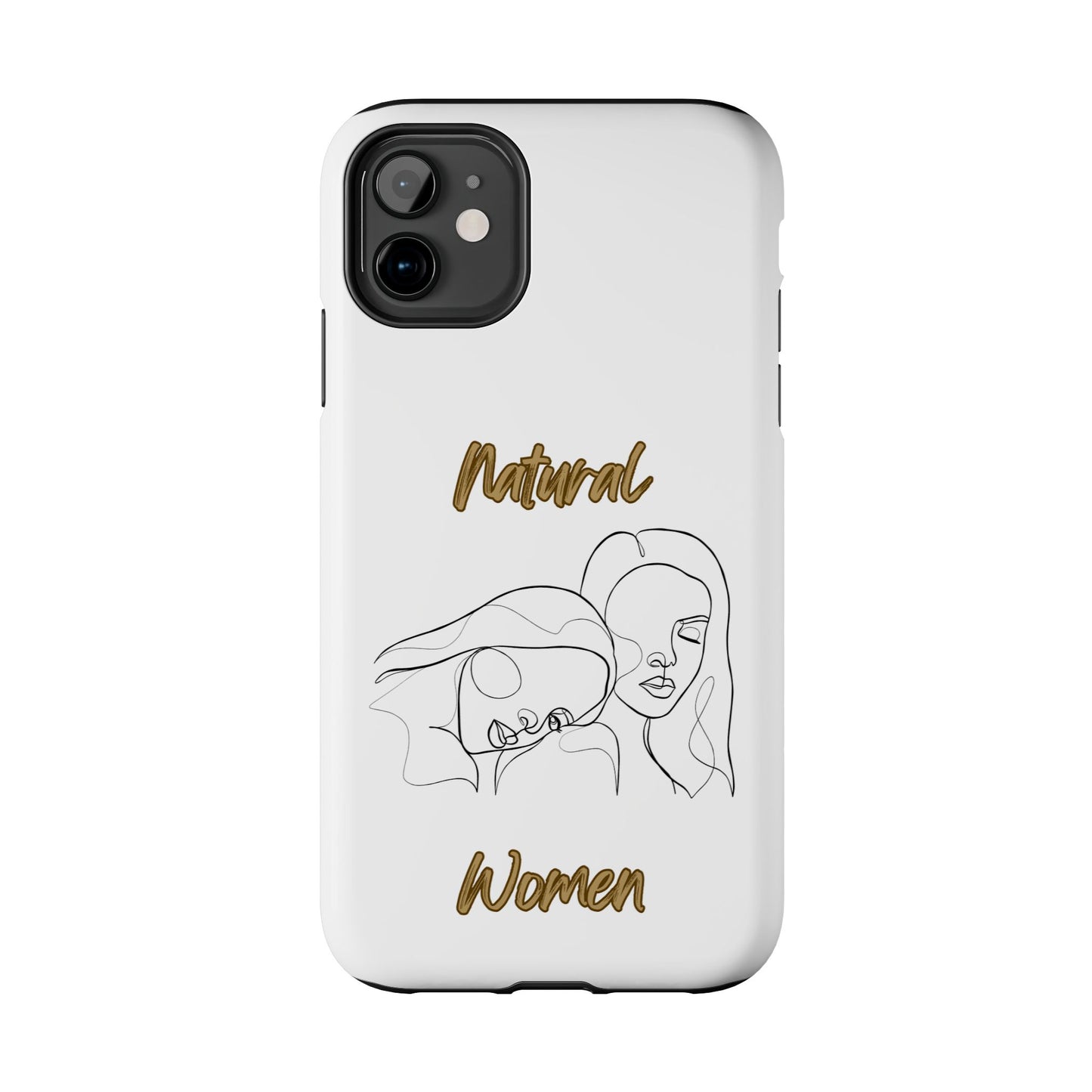 Natural Woman Sisters (BL)Tough Phone Cases WHITE