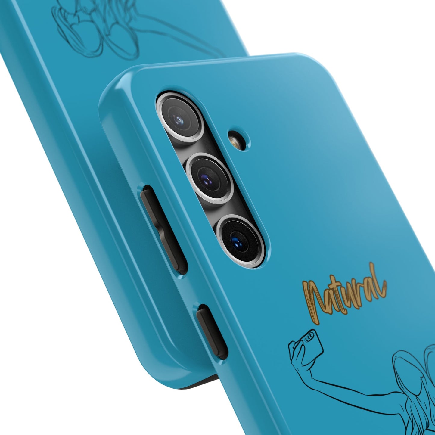 Natural Woman Friends Selfie (BL)Tough Phone Cases TURQOISE